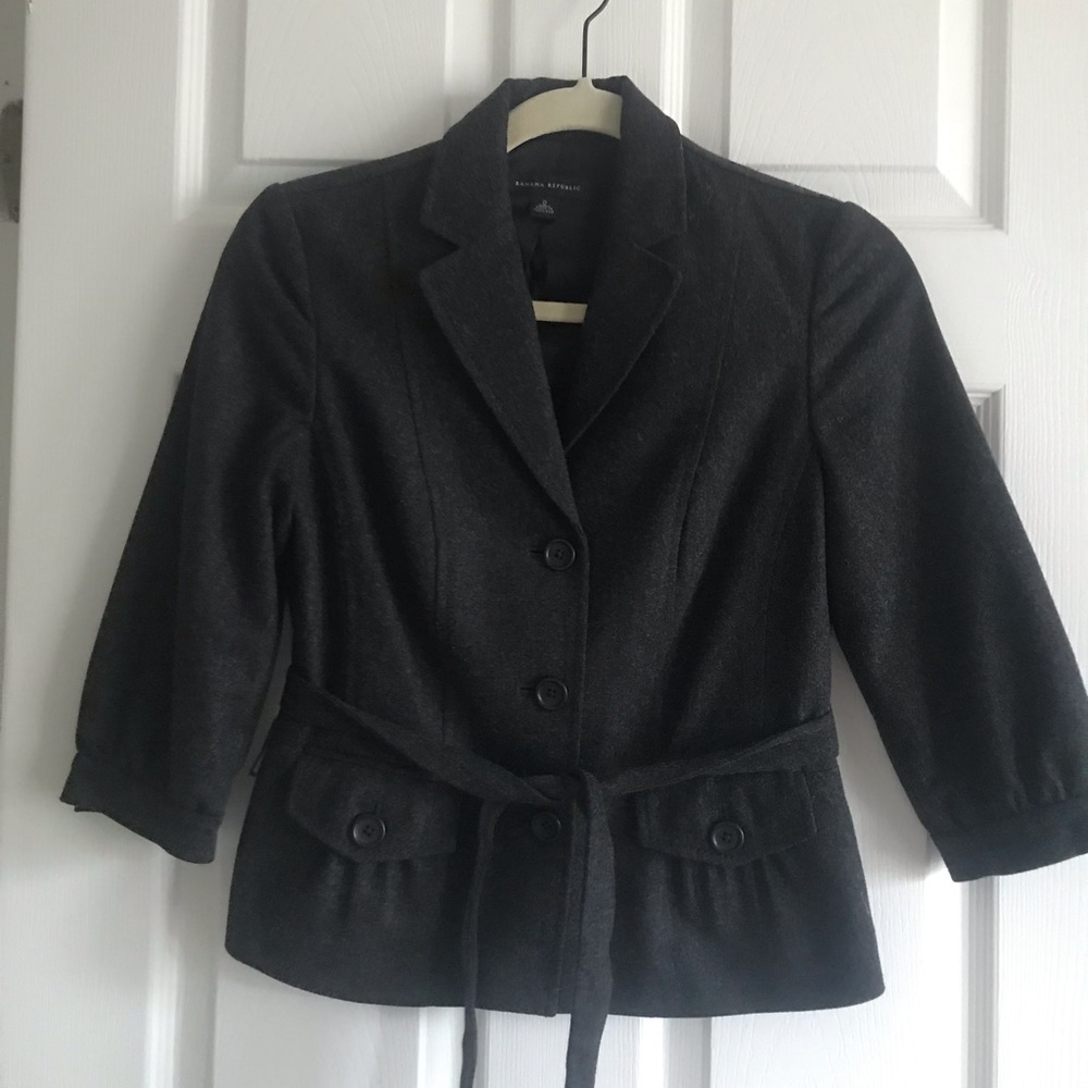 Cropped jacket from Banana Republic